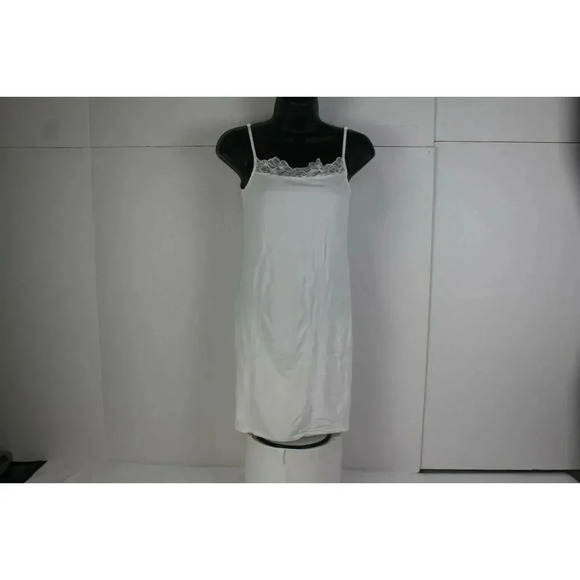 Fashion Nova You'll Have to Wait Mini Dress White Sleeveless sz Small - Picture 1 of 6